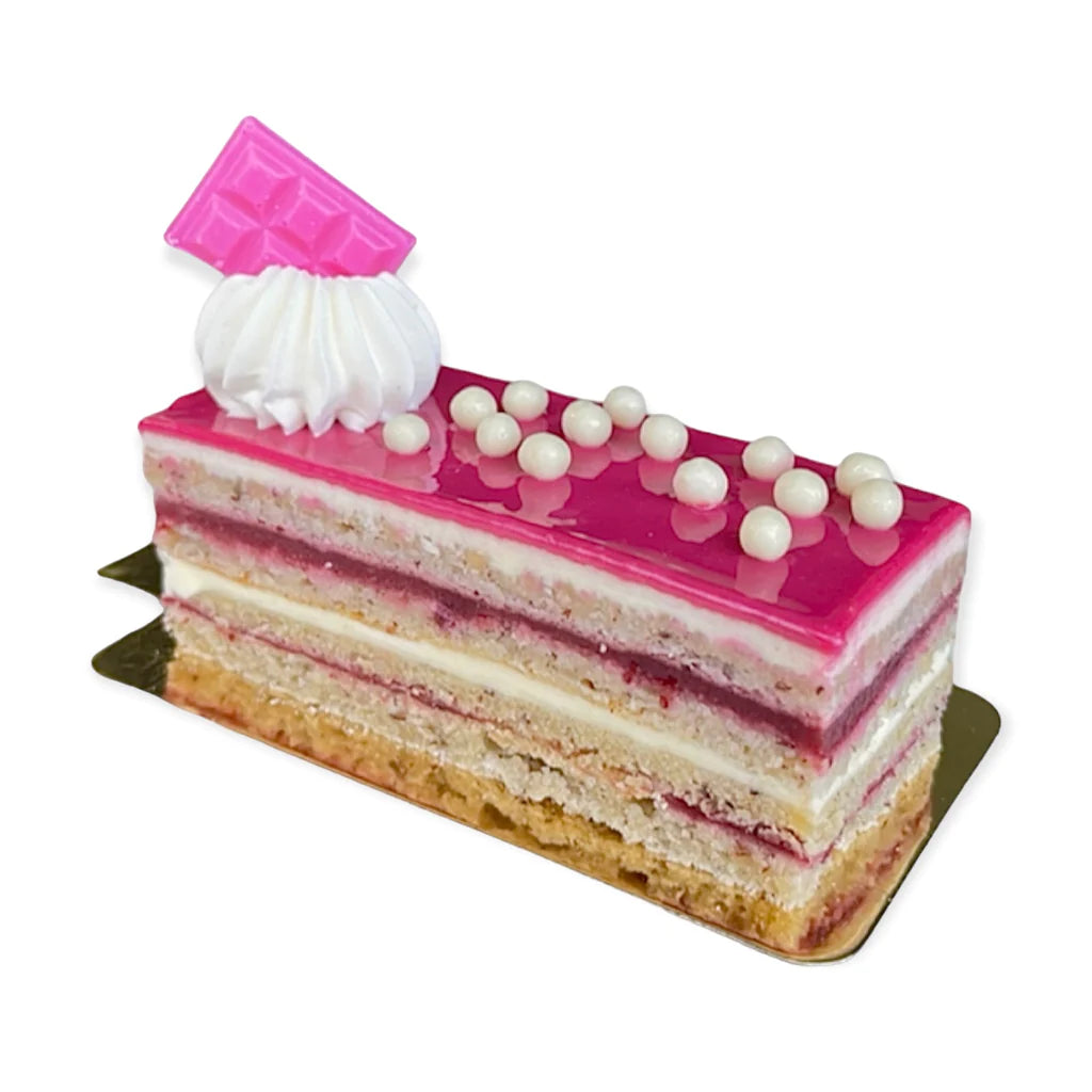 Raspberry Opera Cakes