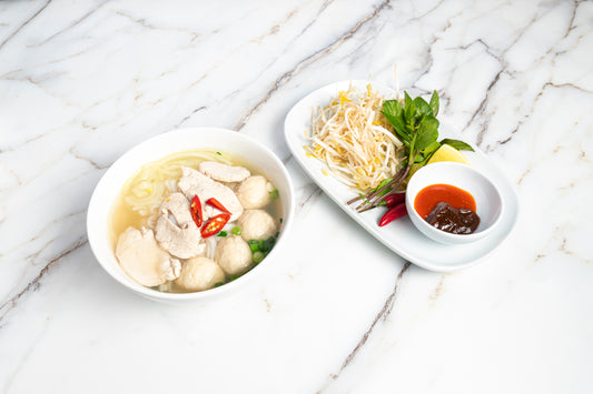 Traditional Vietnamese Chicken Pho